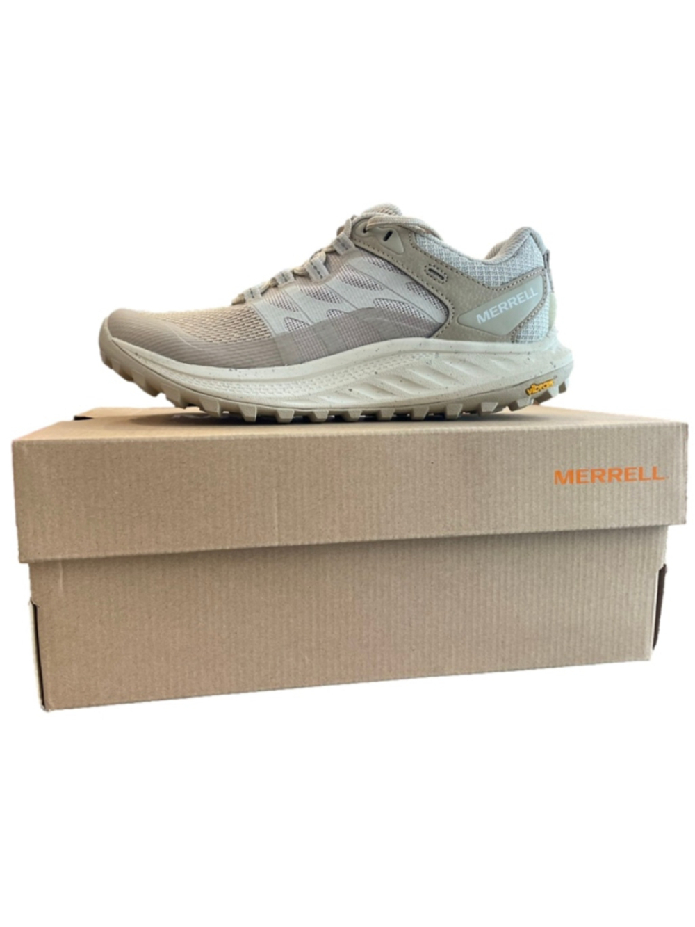 Merrell Antora 3 Women's Trail Running Shoes Khaki Size 11